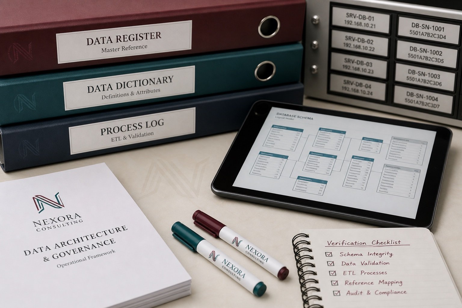 Database and data processing register